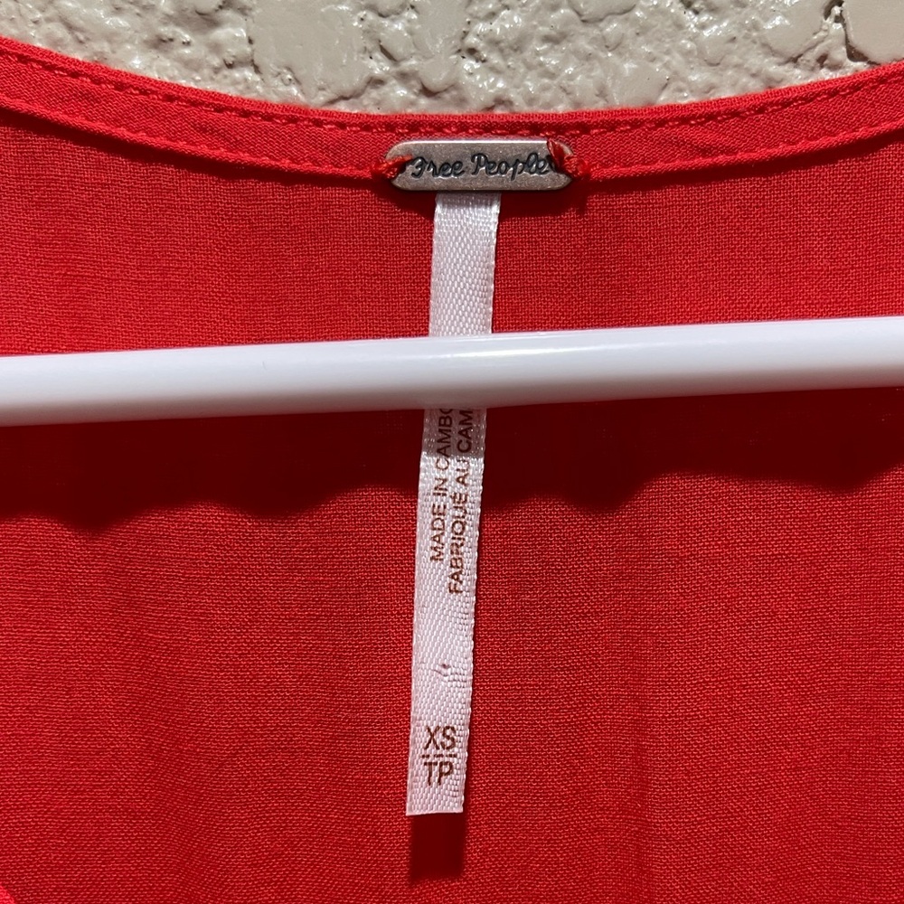Free People Scarlet Button-Down Blouse - Picture 3 of 5